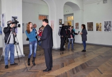 Живой интерес медиа к выставке В. Моругина